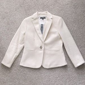 NTW Cream blazer by Ann Taylor Petite